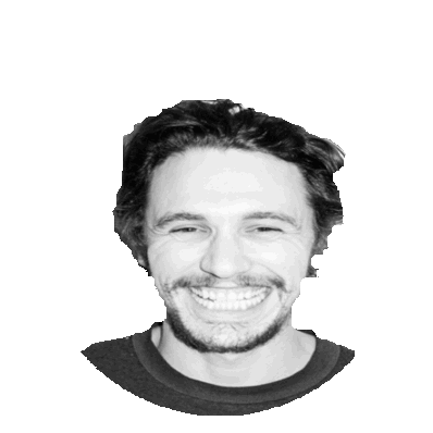 james franco STICKER by imoji