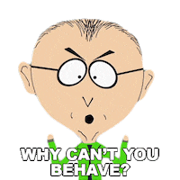Behave Mr Mackey Sticker by South Park