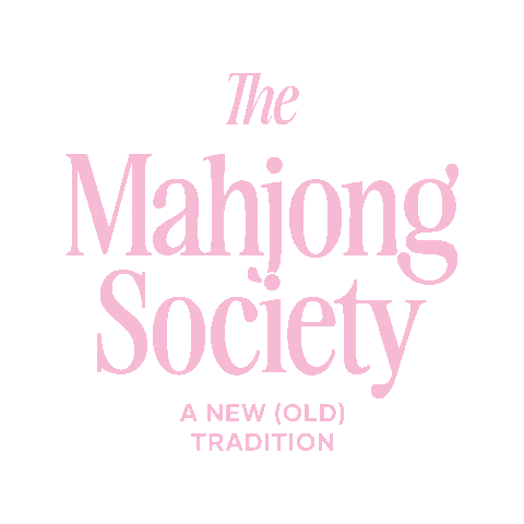 themahjsociety giphyupload game night mahjong mahj Sticker