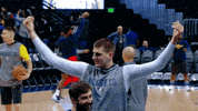 Happy Denver Nuggets GIF by NBA