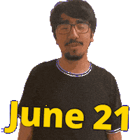 June 21 Sticker