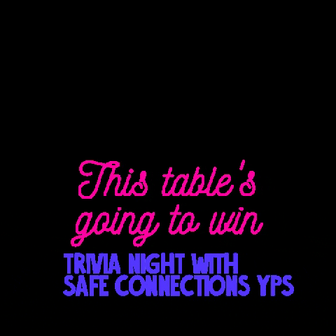 SafeConnectionsYPs safe connections trivia night safe connections GIF