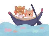 Venice Yorkie Sticker
