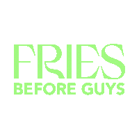 Fries Sticker by PodimoDK