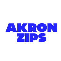 Akron Zips Ua Sticker by The University of Akron