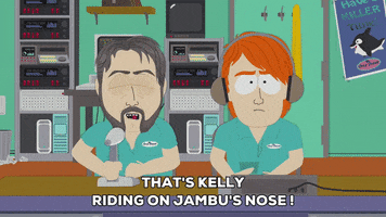 radio talking GIF by South Park 