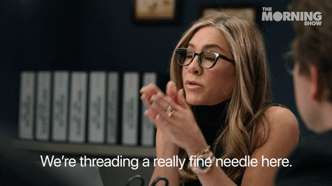 Jennifer Aniston On Edge GIF by Apple TV+