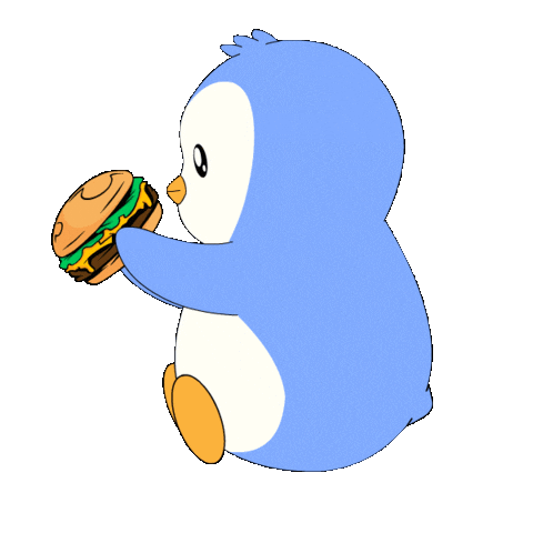 See Ya Hello Sticker by Pudgy Penguins