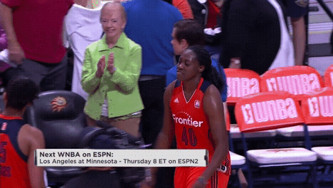 happy dance party GIF by WNBA