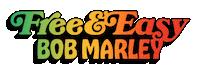 Bob Marley Reggae Sticker by Free & Easy