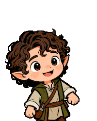 Lord Of The Rings Wow Sticker by Craftorb