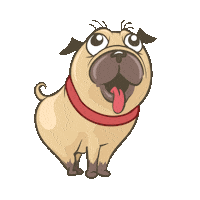 Dog Love Sticker