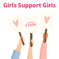 Etude Girlssupportgirls Sticker by Etude_official