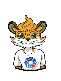 Guatemala Cog Sticker by Comité Olímpico Guatemalteco