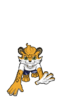 Guatemala Cog Sticker by Comité Olímpico Guatemalteco