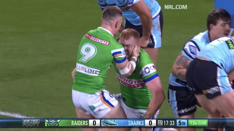 Nrl GIF by Canberra Raiders