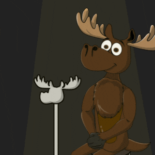 DoYouMoose hello comedy greetings web3 GIF