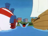 hey arnold nick splat GIF