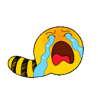 Sad Face Sticker