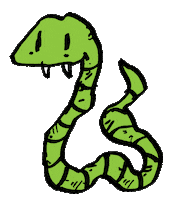 Sign Slither Sticker