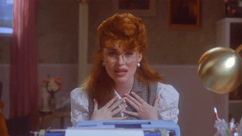 Shocked Work GIF by Allison Ponthier