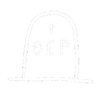 Muerte Descansa Sticker