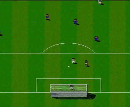 MyEmulatorOnline giphygifmaker soccer snes retro gaming GIF