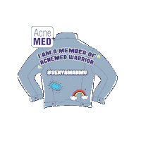 Mask Acne Sticker by Surya Dermato Medica Laboratories