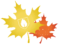 Fall Leaves Sticker by Southern Arkansas University
