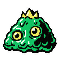 Monster King Sticker