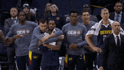 Excited Regular Season GIF by NBA