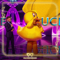 Wave Duck GIF by The Masked Singer UK