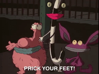 nickrewind nicksplat aaahh real monster GIF