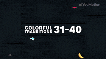 Animated Colorful Cartoon Transitions 31 40