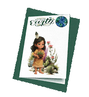 Native Americans Earth Day Sticker