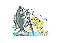 Fish Fishing Sticker