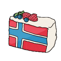 17 Mai Cake Sticker by Nora Fikse