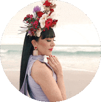 Peace Pray Sticker by Ingrid Arna