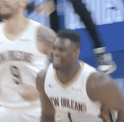 Happy New Orleans Pelicans GIF by ESPN