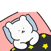 gom_gom26 sleep 잠 gomgom26 쭈굴곰 Sticker