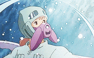 nausicaa of the valley of the wind ghibli GIF