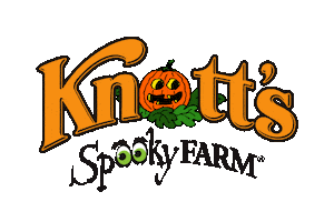 Fall Pumpkin Sticker by Knott's Berry Farm