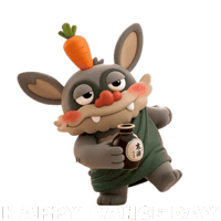 Happy Hip Hop Sticker