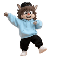 Happy Hip Hop Sticker
