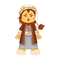 Golden Sands Cat GIF