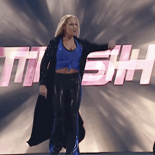 Point Walking GIF by Trish Stratus