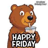 Happy Bubble Tea Sticker by VeeFriends