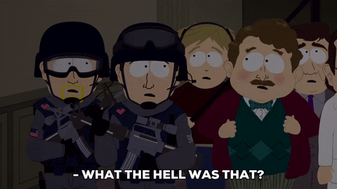 killing officer barbrady GIF by South Park 