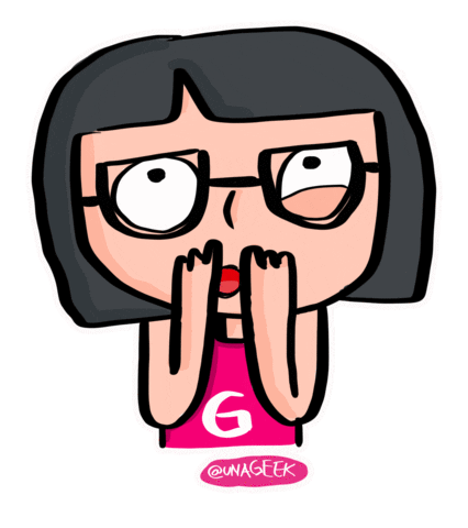 surprise omg Sticker by Una Geek