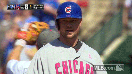 chicago cubs hello GIF by MLB